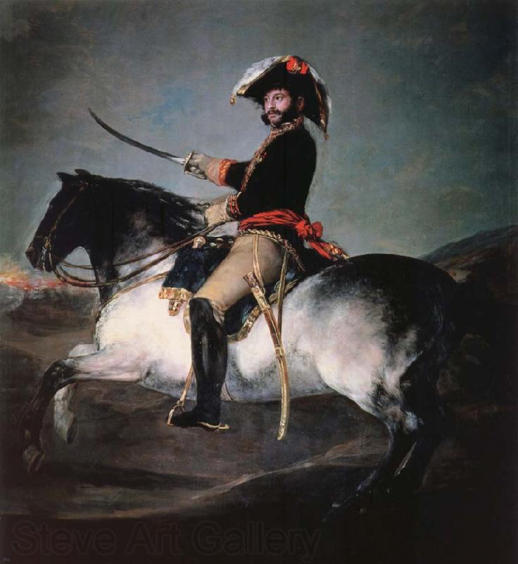 Francisco de Goya General Palafox Norge oil painting art